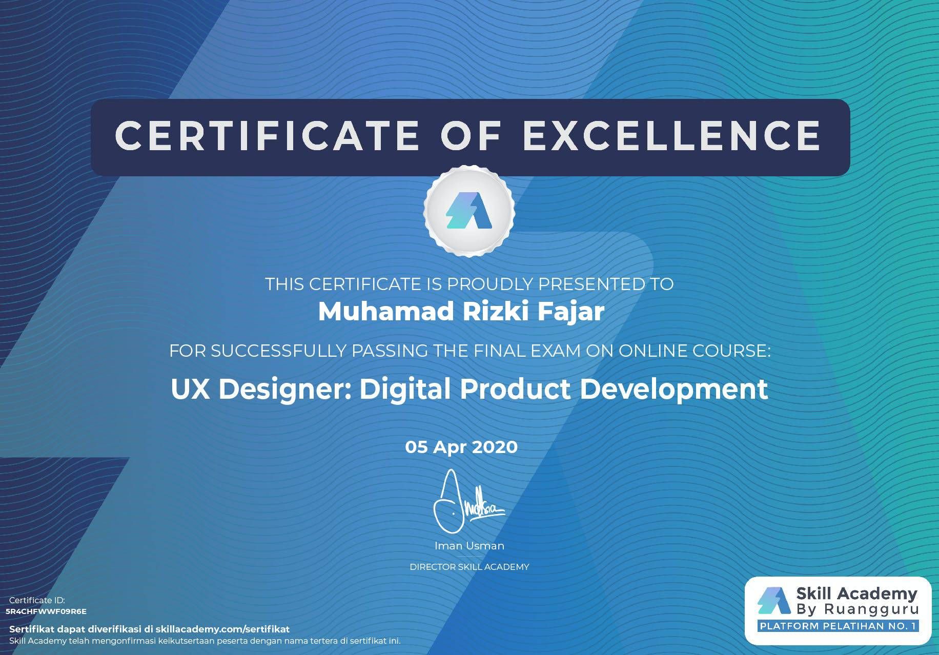 Muhamad Rizki F. - Digital Product Designer | Android Developer | Front ...