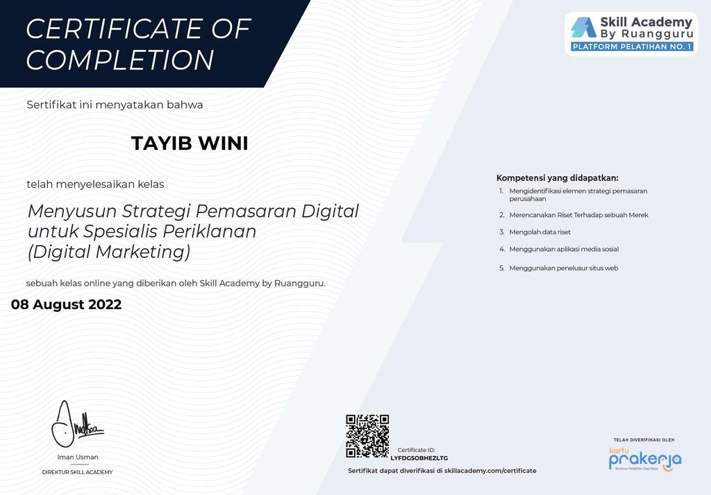 Tayib Wini - Research Analyst | LinkedIn